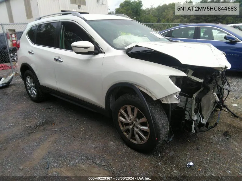 5N1AT2MV5HC844683 2017 Nissan Rogue Sv