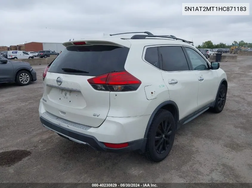 5N1AT2MT1HC871183 2017 Nissan Rogue Sv