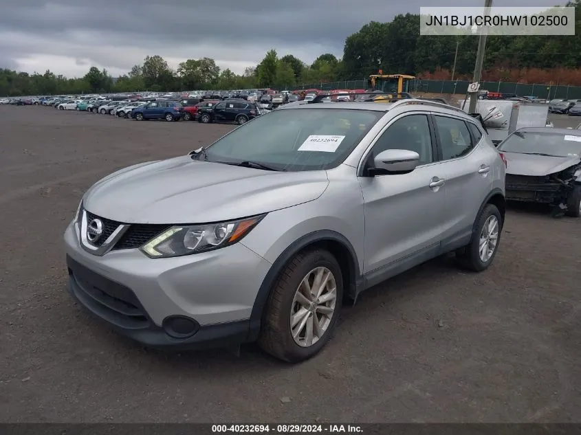 JN1BJ1CR0HW102500 2017 Nissan Rogue Sport Sv