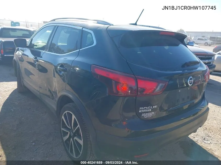 JN1BJ1CR0HW107745 2017 Nissan Rogue Sport Sl