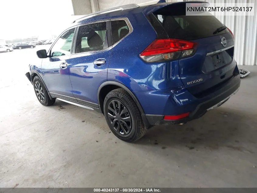 KNMAT2MT6HP524137 2017 Nissan Rogue S