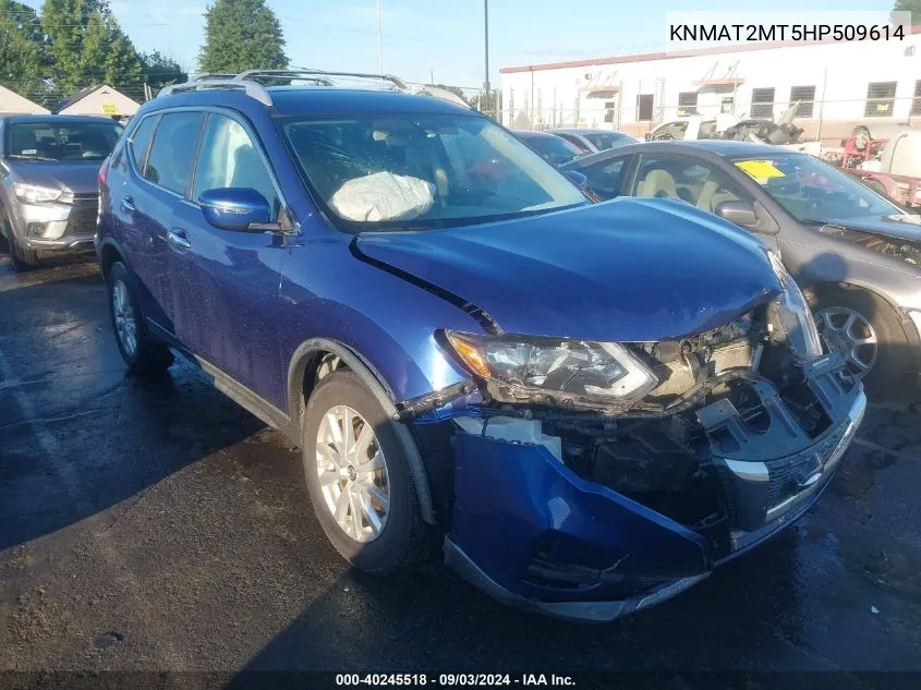 KNMAT2MT5HP509614 2017 Nissan Rogue Sv