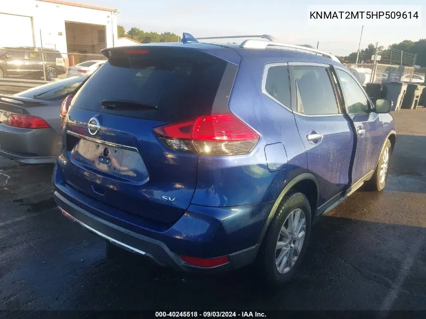 KNMAT2MT5HP509614 2017 Nissan Rogue Sv