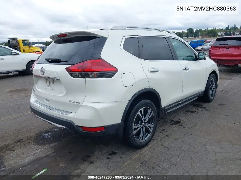 5N1AT2MV2HC880363 2017 Nissan Rogue Sl