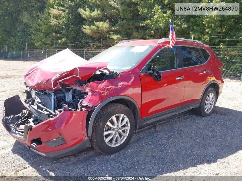 JN8AT2MV8HW264870 2017 Nissan Rogue Sv