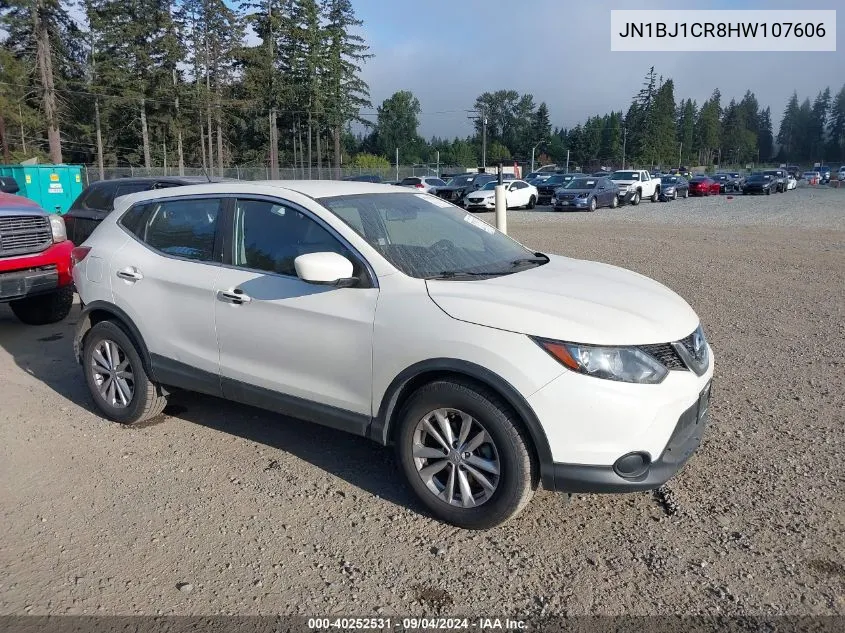 2017 Nissan Rogue Sport S VIN: JN1BJ1CR8HW107606 Lot: 40252531