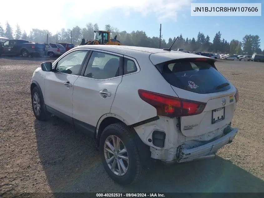 JN1BJ1CR8HW107606 2017 Nissan Rogue Sport S