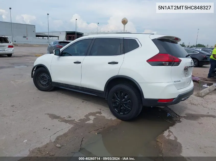 5N1AT2MT5HC848327 2017 Nissan Rogue S