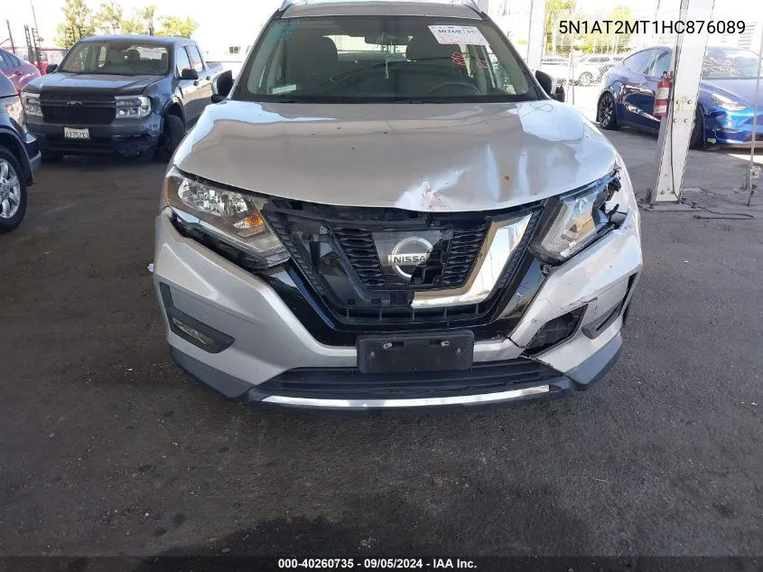 5N1AT2MT1HC876089 2017 Nissan Rogue S/Sl