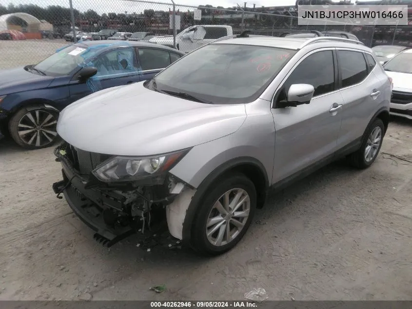 2017 Nissan Rogue Sport S/Sv/Sl VIN: JN1BJ1CP3HW016466 Lot: 40262946