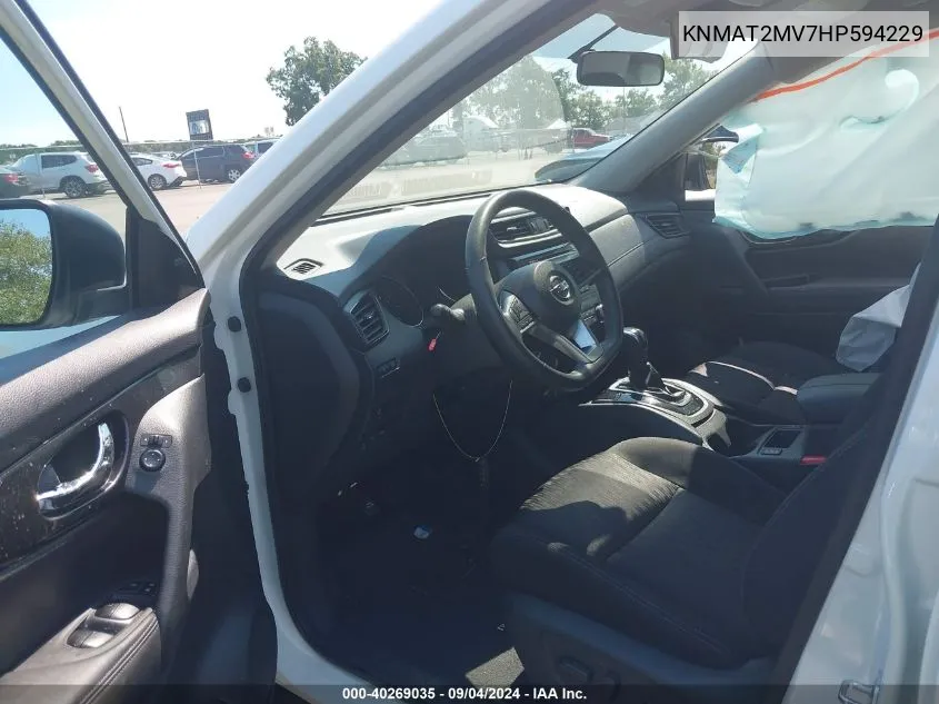 KNMAT2MV7HP594229 2017 Nissan Rogue Sv