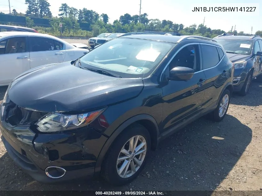 2017 Nissan Rogue Sport Sv VIN: JN1BJ1CR5HW141227 Lot: 40282489