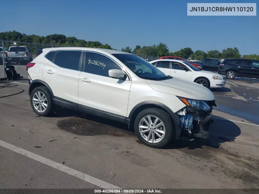 2017 Nissan Rogue Sport S VIN: JN1BJ1CR8HW110120 Lot: 40286394