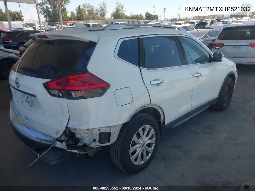 KNMAT2MTXHP521032 2017 Nissan Rogue S/Sv