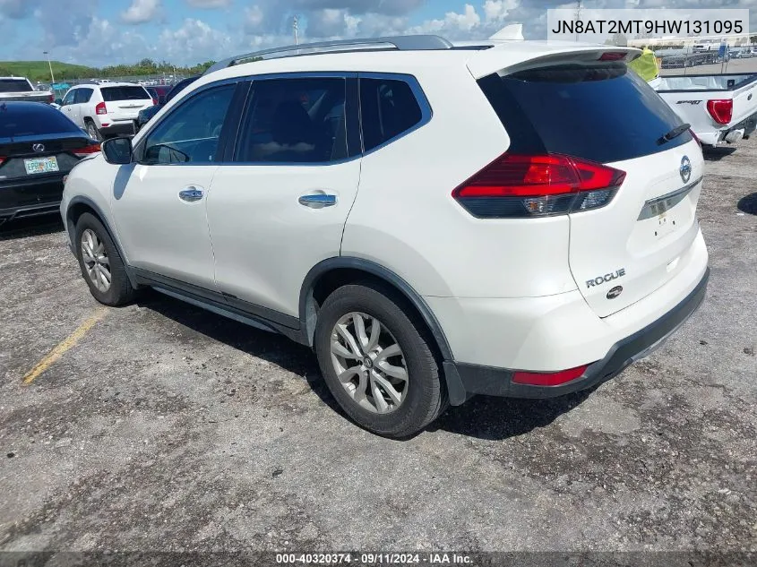 JN8AT2MT9HW131095 2017 Nissan Rogue S/Sl/Sv