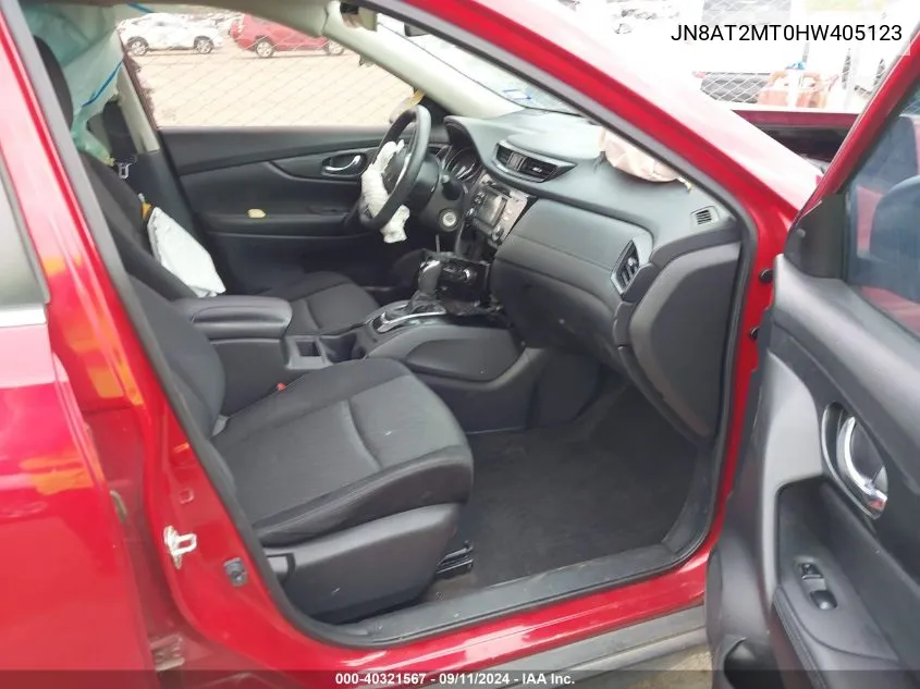 JN8AT2MT0HW405123 2017 Nissan Rogue S/Sl/Sv