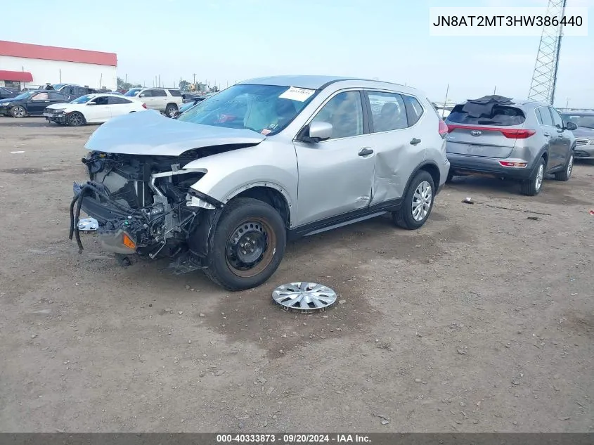 JN8AT2MT3HW386440 2017 Nissan Rogue S