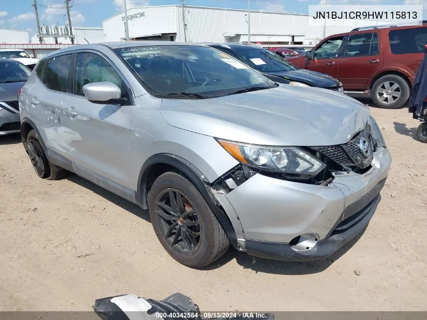 2017 Nissan Rogue 4D 2Wd VIN: JN1BJ1CR9HW115813 Lot: 40342554