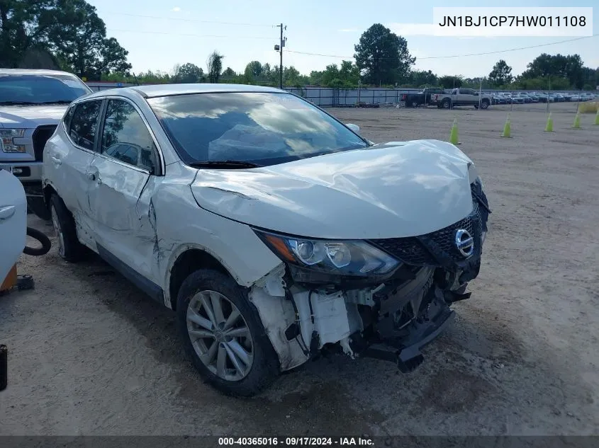 2017 Nissan Rogue Sport S VIN: JN1BJ1CP7HW011108 Lot: 40365016