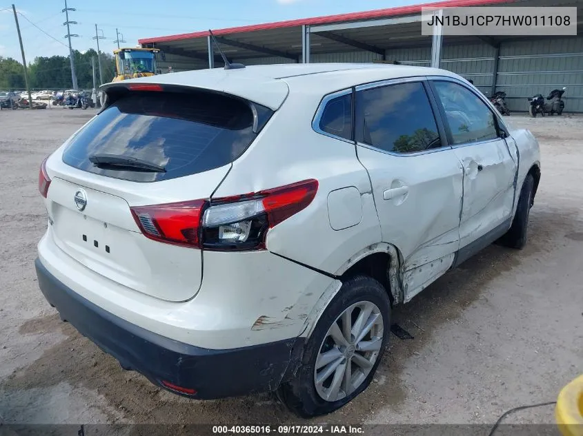 JN1BJ1CP7HW011108 2017 Nissan Rogue Sport S