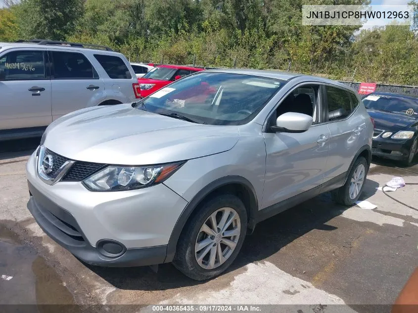 2017 Nissan Rogue Sport S VIN: JN1BJ1CP8HW012963 Lot: 40365435