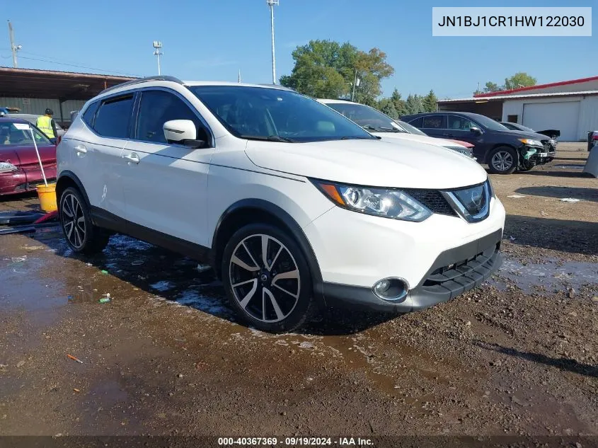 2017 Nissan Rogue Sport Sl VIN: JN1BJ1CR1HW122030 Lot: 40367369