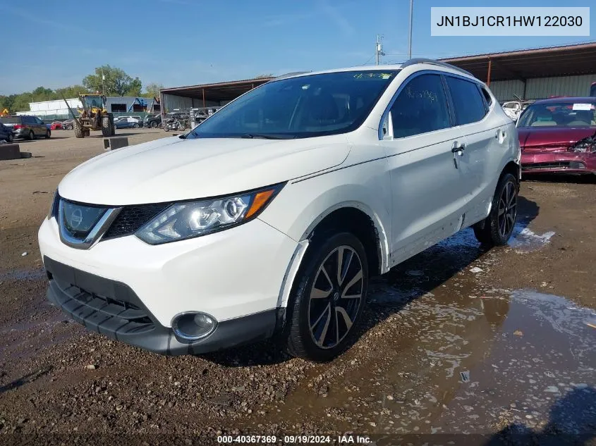 2017 Nissan Rogue Sport Sl VIN: JN1BJ1CR1HW122030 Lot: 40367369