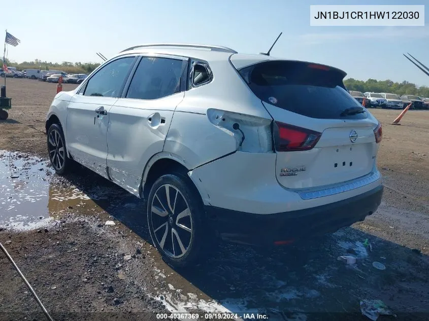 2017 Nissan Rogue Sport Sl VIN: JN1BJ1CR1HW122030 Lot: 40367369