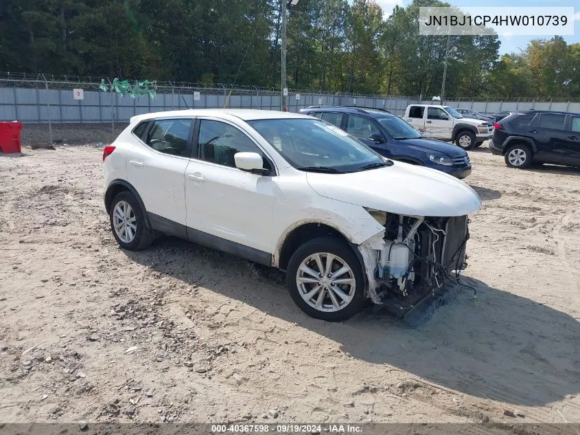 2017 Nissan Rogue Sport S VIN: JN1BJ1CP4HW010739 Lot: 40367598