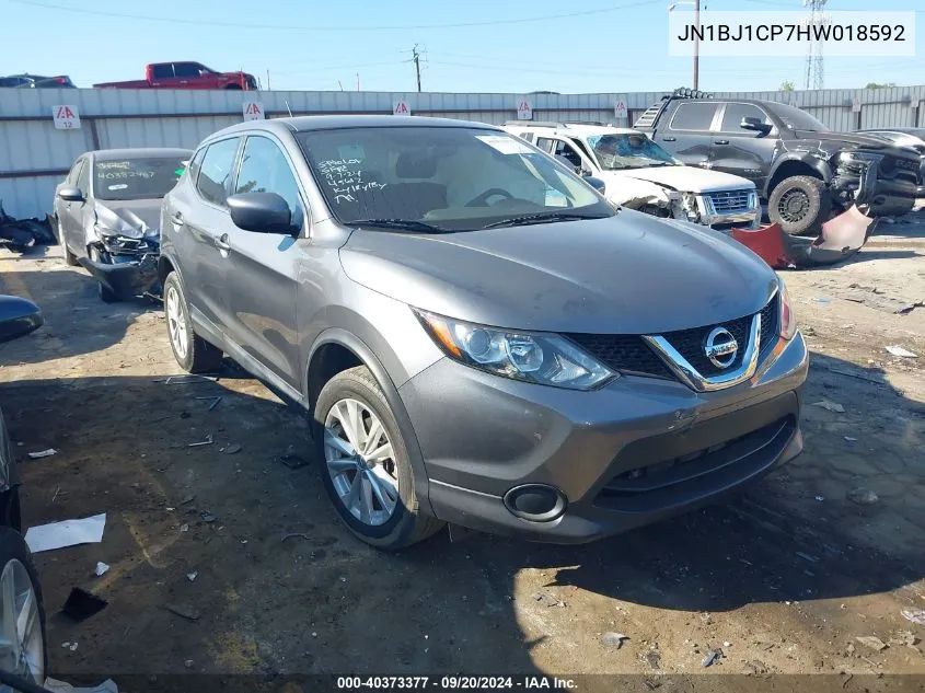 JN1BJ1CP7HW018592 2017 Nissan Rogue Sport S