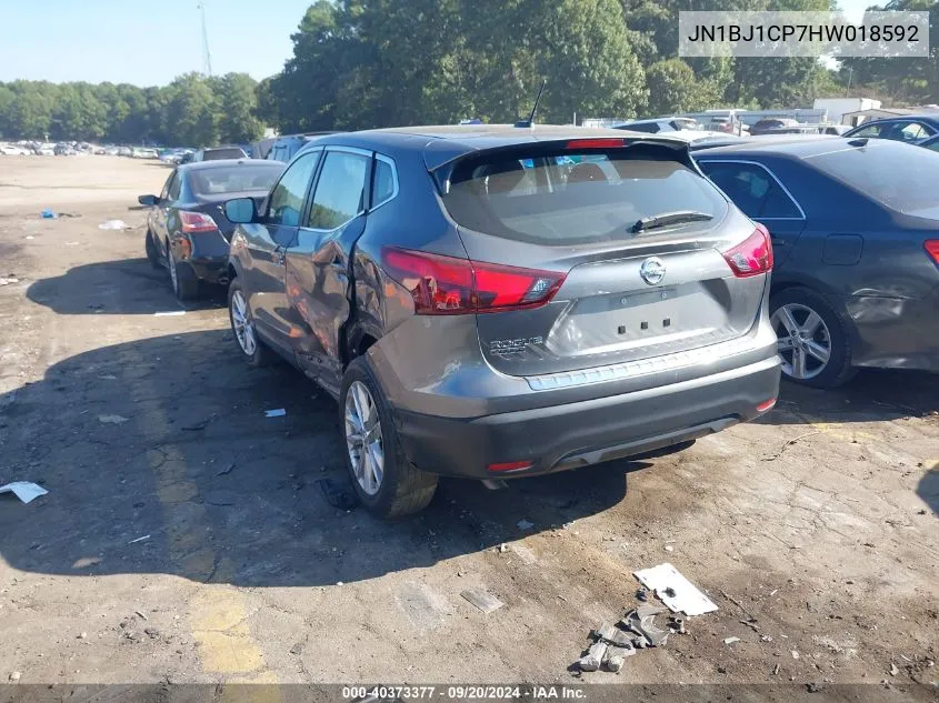 2017 Nissan Rogue Sport S VIN: JN1BJ1CP7HW018592 Lot: 40373377