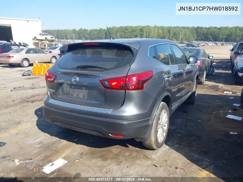 2017 Nissan Rogue Sport S VIN: JN1BJ1CP7HW018592 Lot: 40373377