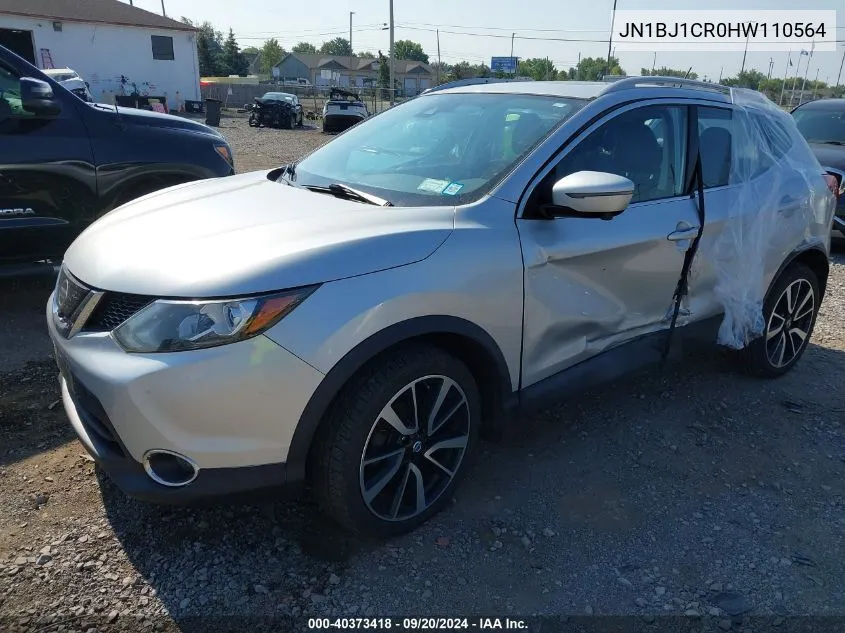 2017 Nissan Rogue Sport Sl VIN: JN1BJ1CR0HW110564 Lot: 40373418