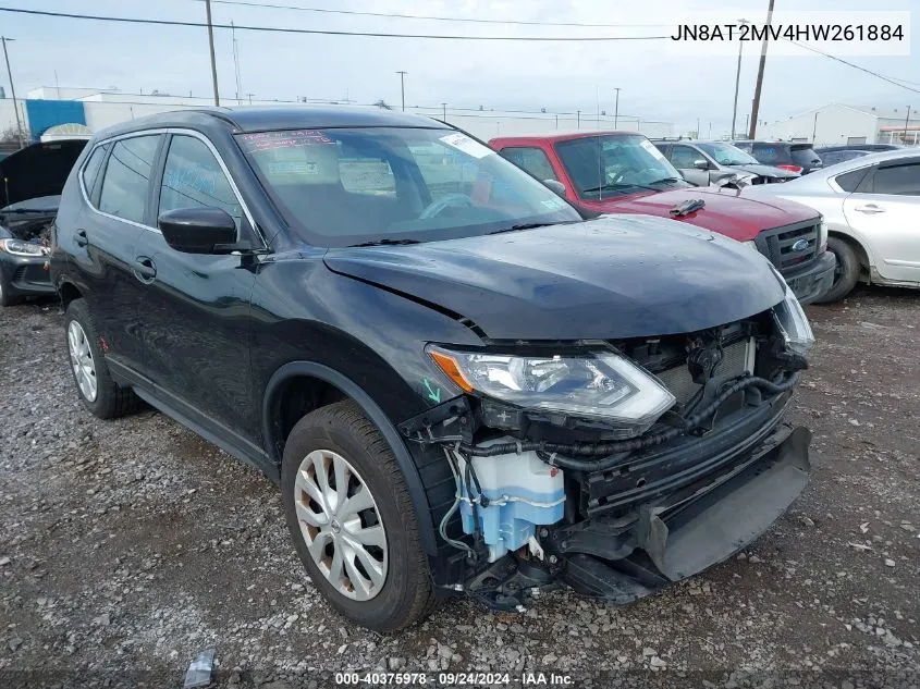 2017 Nissan Rogue S VIN: JN8AT2MV4HW261884 Lot: 40375978