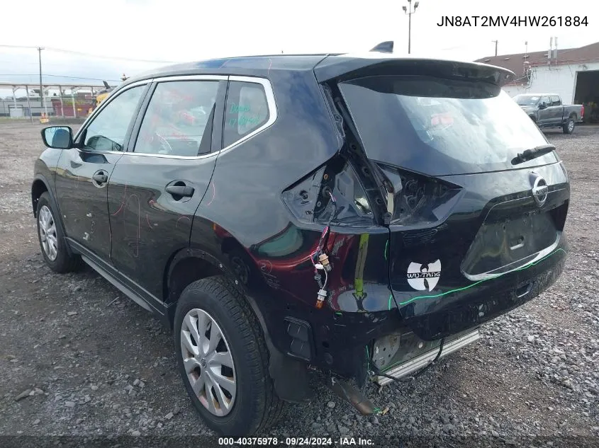 JN8AT2MV4HW261884 2017 Nissan Rogue S