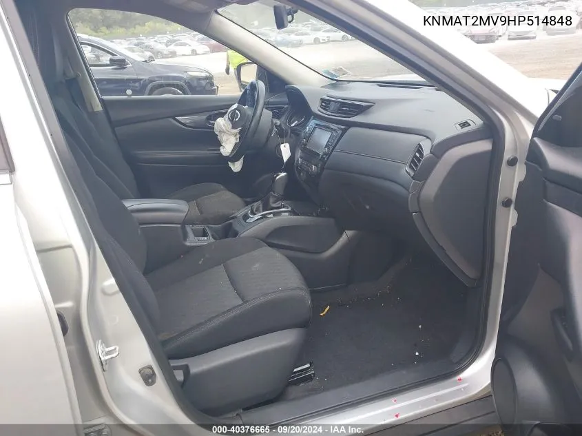 KNMAT2MV9HP514848 2017 Nissan Rogue Sv