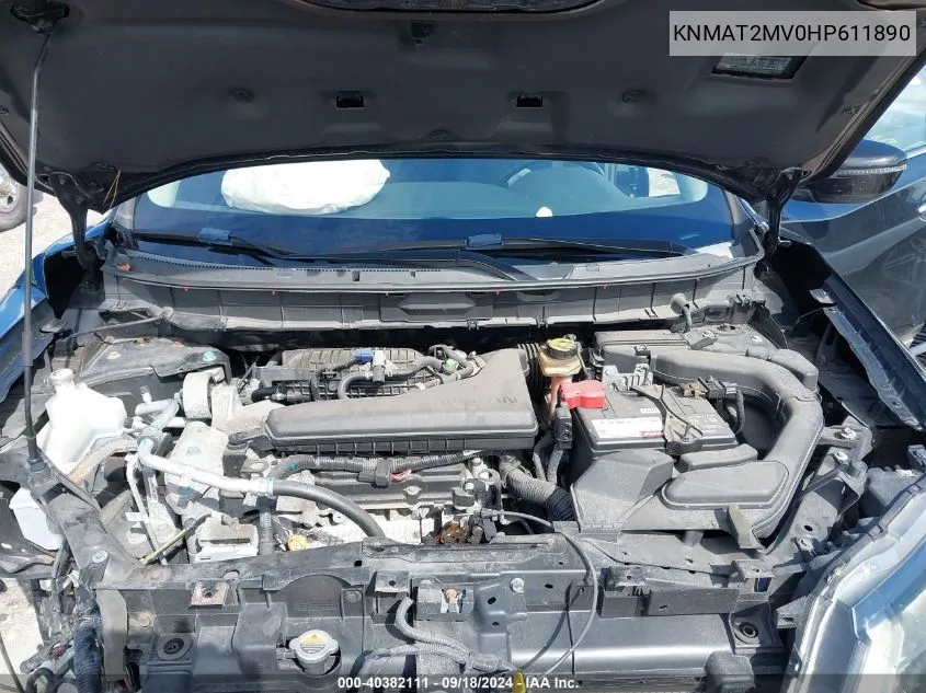 KNMAT2MV0HP611890 2017 Nissan Rogue Sv