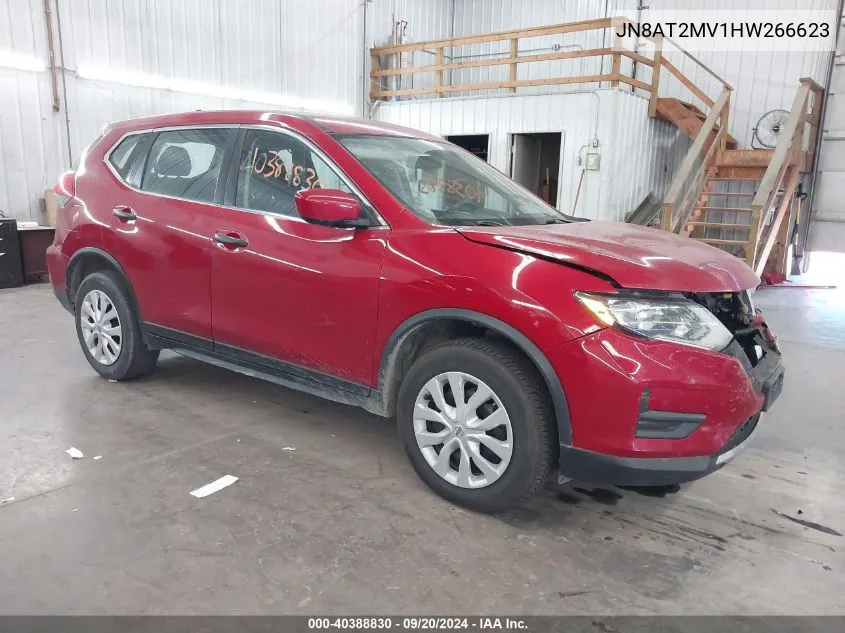 JN8AT2MV1HW266623 2017 Nissan Rogue S