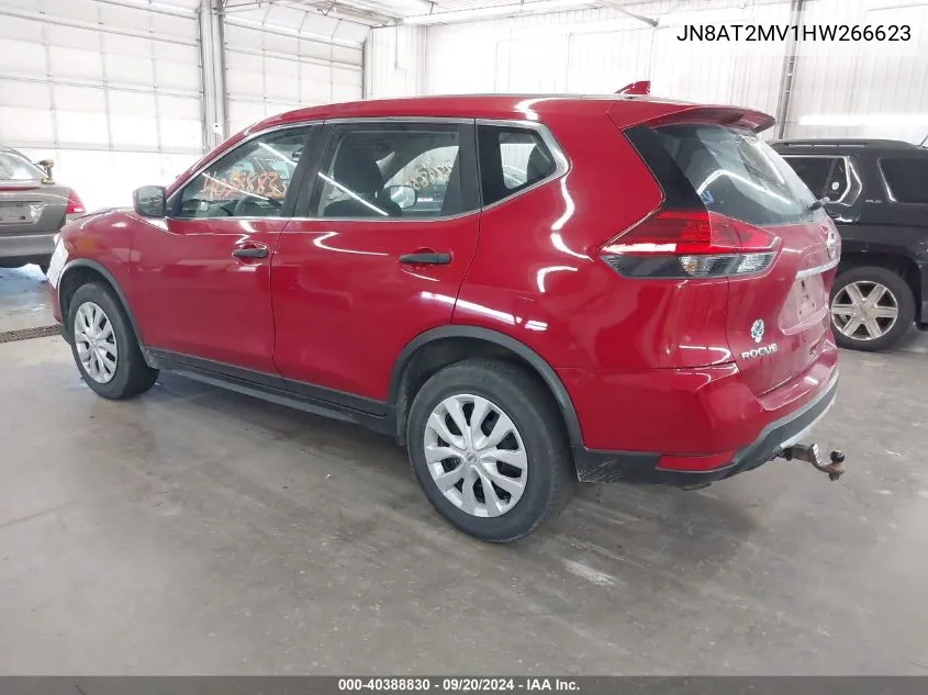 JN8AT2MV1HW266623 2017 Nissan Rogue S