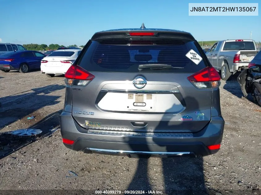 JN8AT2MT2HW135067 2017 Nissan Rogue S