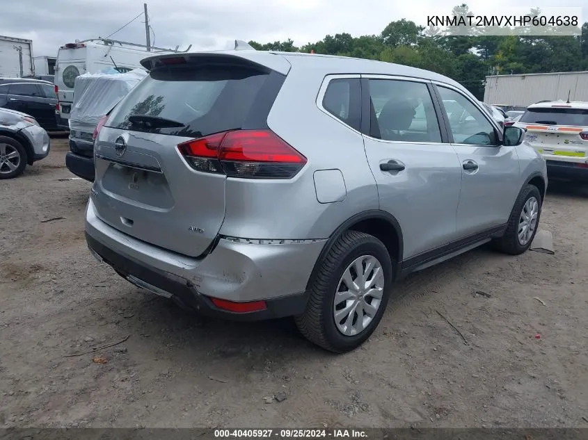 KNMAT2MVXHP604638 2017 Nissan Rogue S