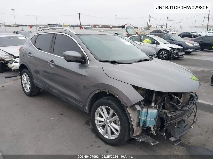 JN1BJ1CP0HW029806 2017 Nissan Rogue Sport Sv