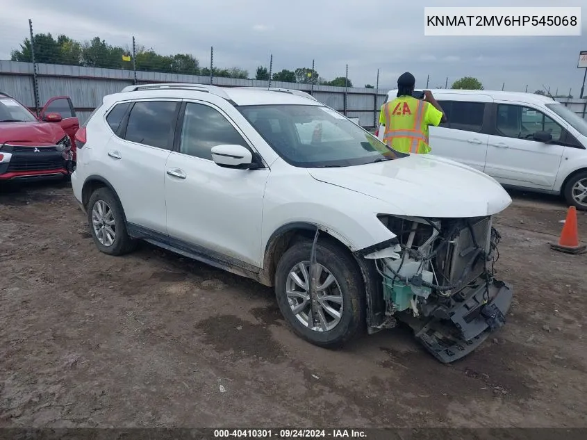 2017 Nissan Rogue S/Sv VIN: KNMAT2MV6HP545068 Lot: 40410301