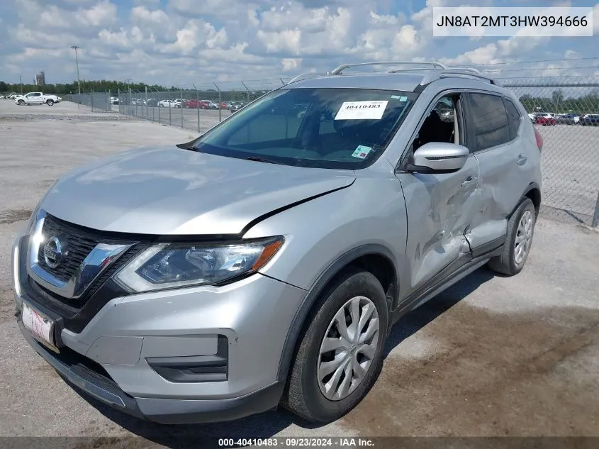 JN8AT2MT3HW394666 2017 Nissan Rogue S