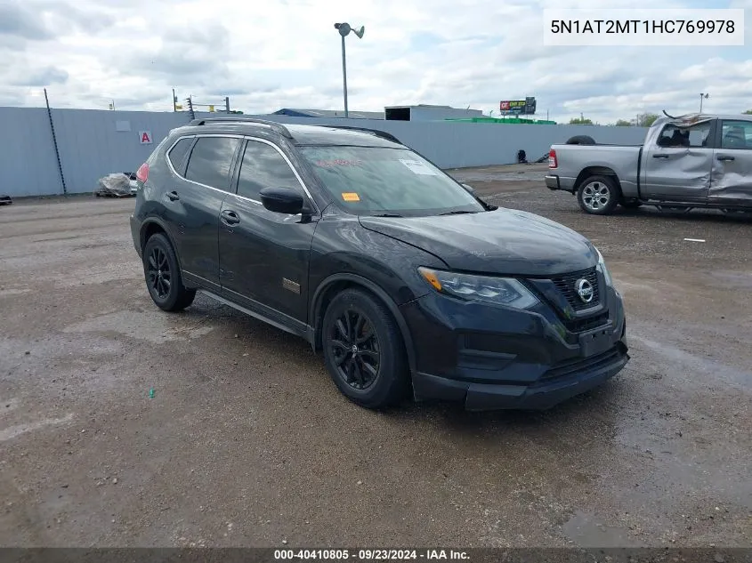 5N1AT2MT1HC769978 2017 Nissan Rogue Sv