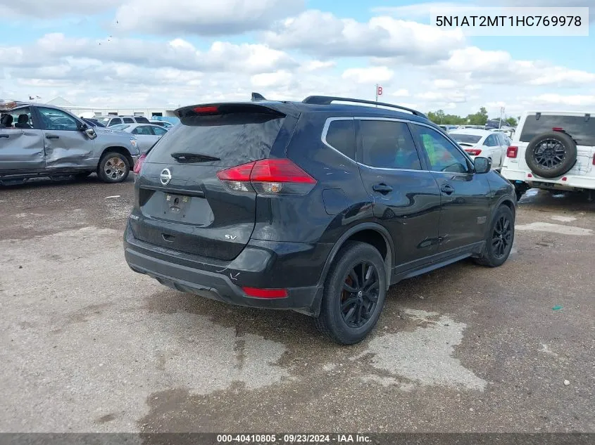 5N1AT2MT1HC769978 2017 Nissan Rogue Sv