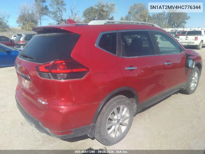 5N1AT2MV4HC776344 2017 Nissan Rogue Sv