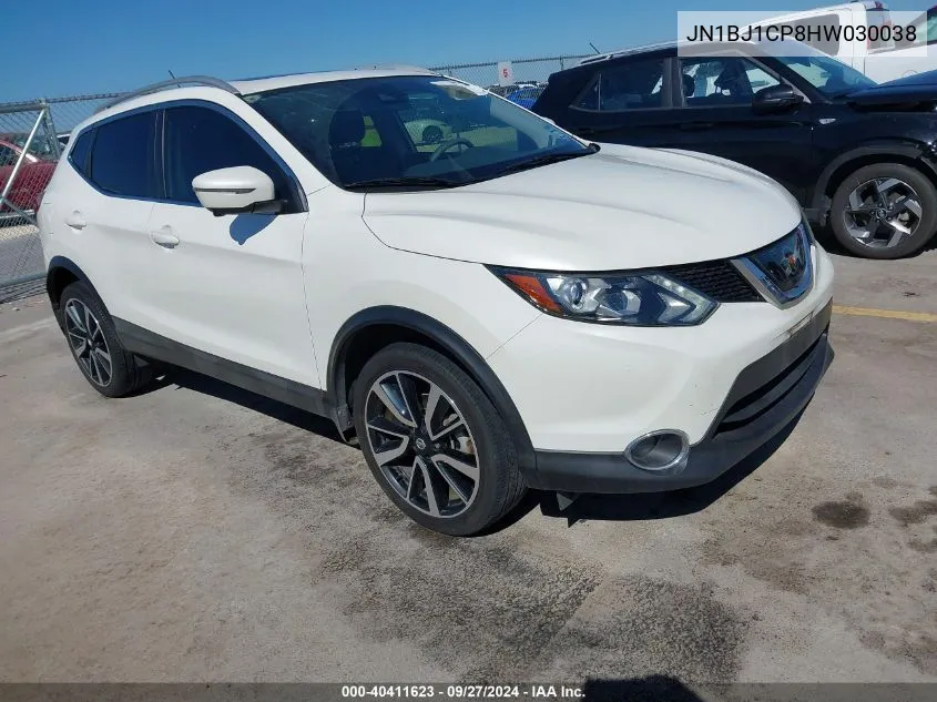 JN1BJ1CP8HW030038 2017 Nissan Rogue Sport Sl