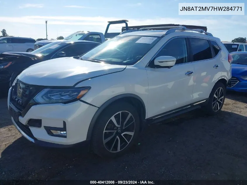 JN8AT2MV7HW284771 2017 Nissan Rogue Sl