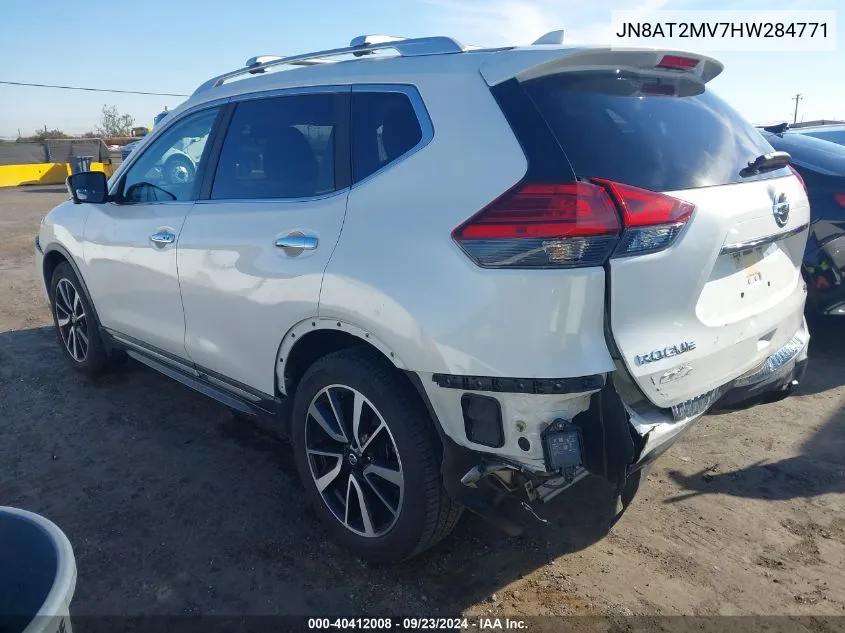 JN8AT2MV7HW284771 2017 Nissan Rogue Sl